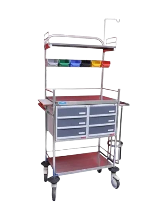 Trauma-care-crash -cart